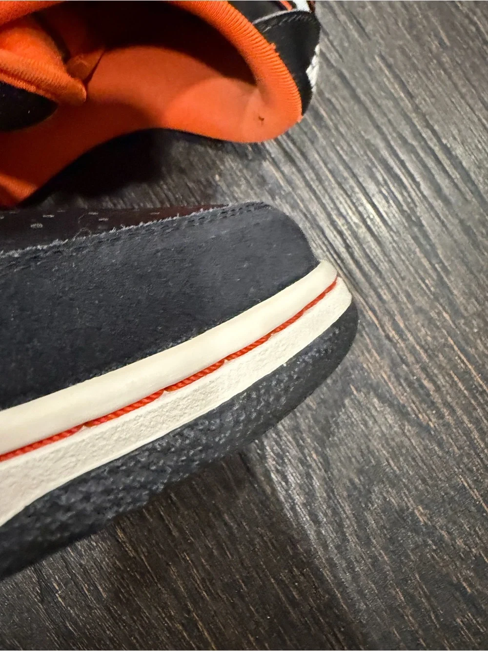 Size 9.5 - Nike SB Dunk Low Pro Harley Davidson Black Orange Blaze White 2010